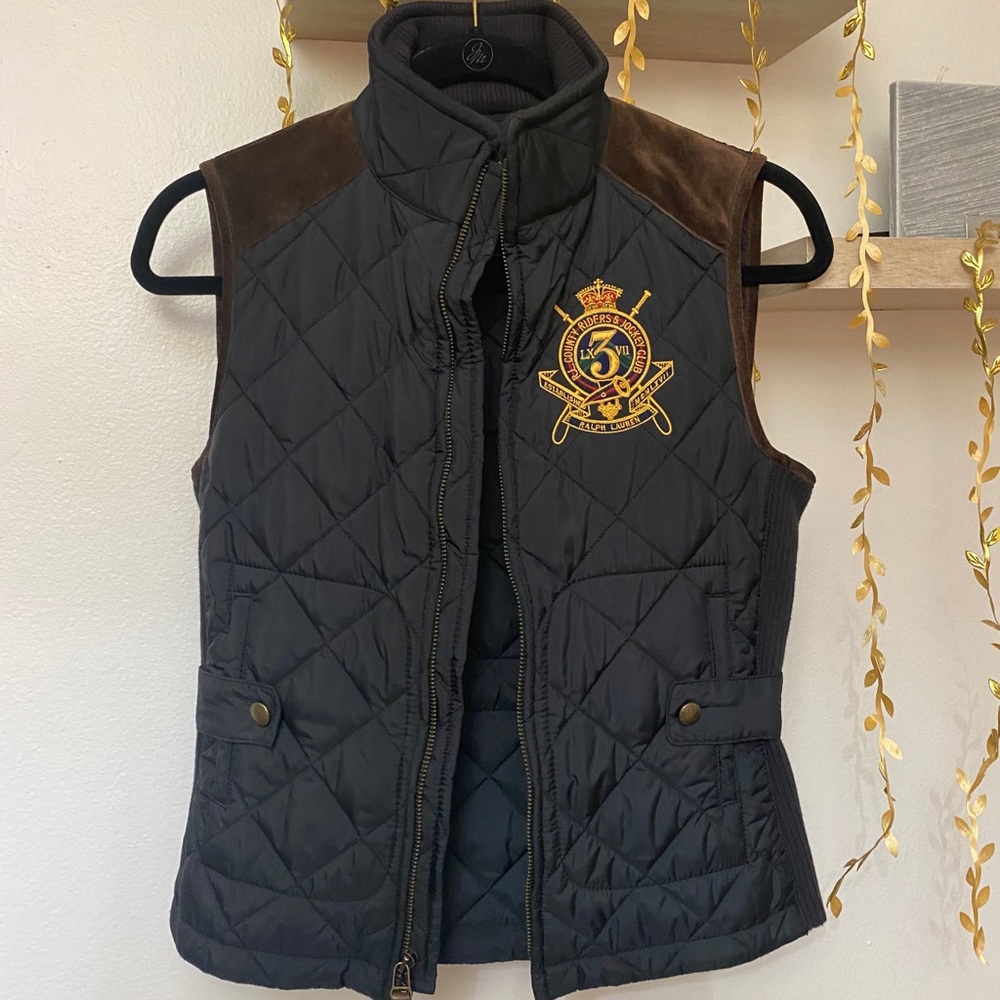 Ralph Lauren XS Quilted Vest (Great condition!)
